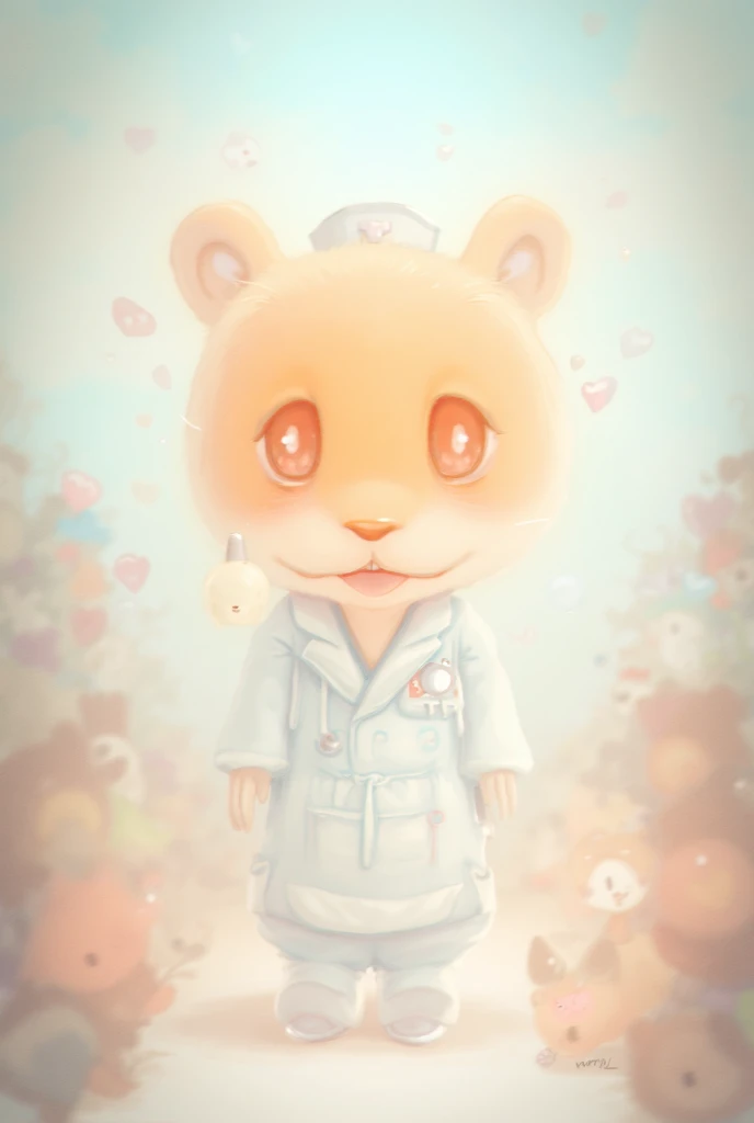 cute cartoon nursing