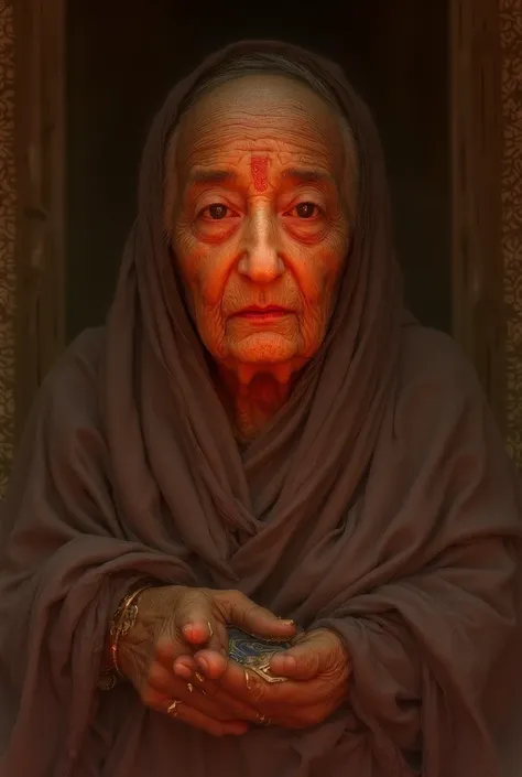 Old persian woman