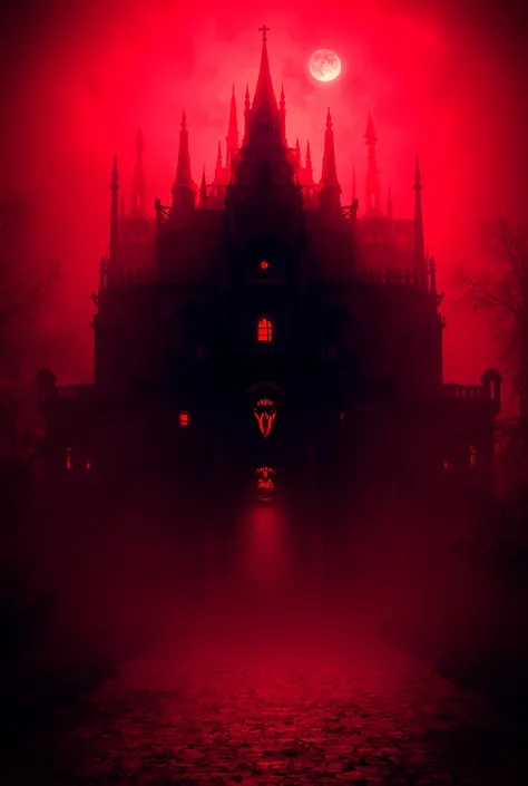 A mansion in the cromson shadows of vampires bloodt thirsty smiles