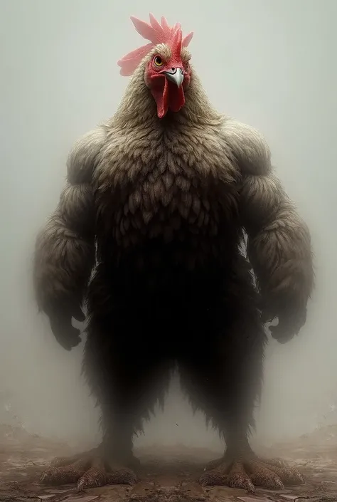  A muscular chicken, Skinny military 