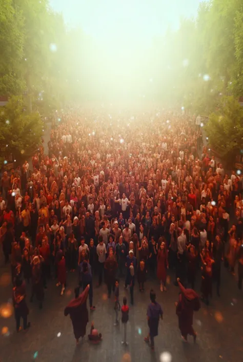 Young women and men reaching university