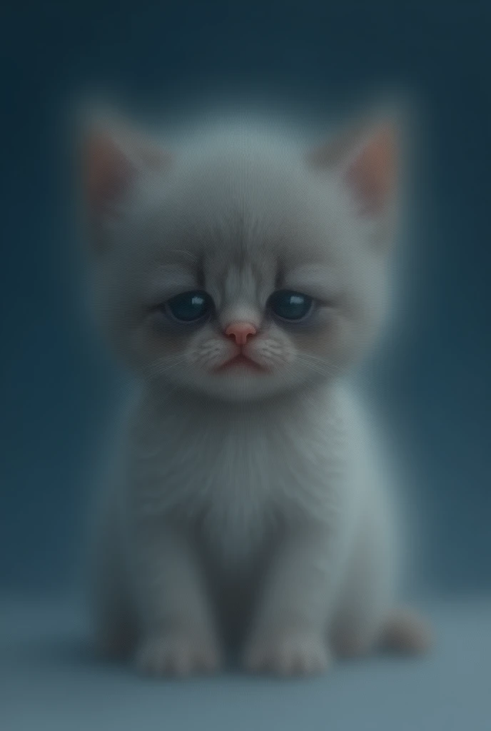 sad kitten 