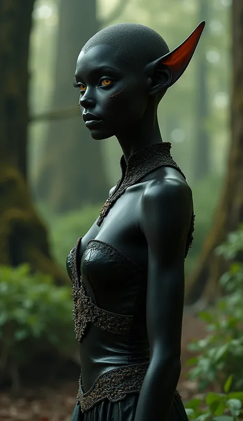 Believe me, The realistic image of a black elf