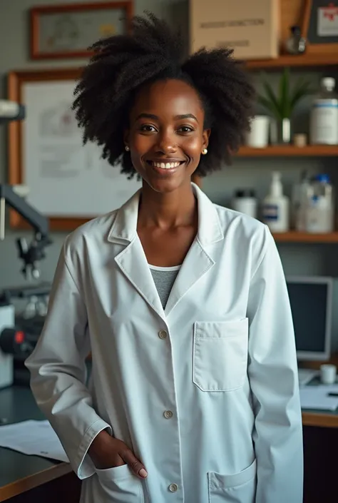 Black woman, Genius, Scientist 