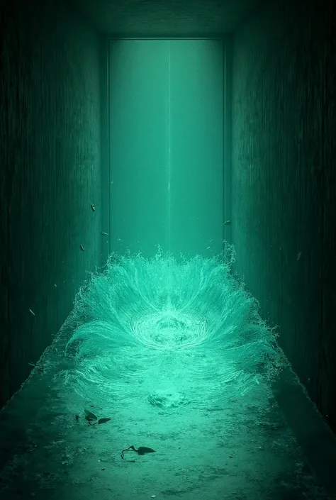 What image inside a house sewer water entering