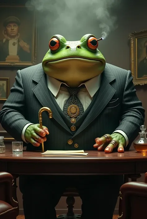 Create a huge frog as a mob boss 