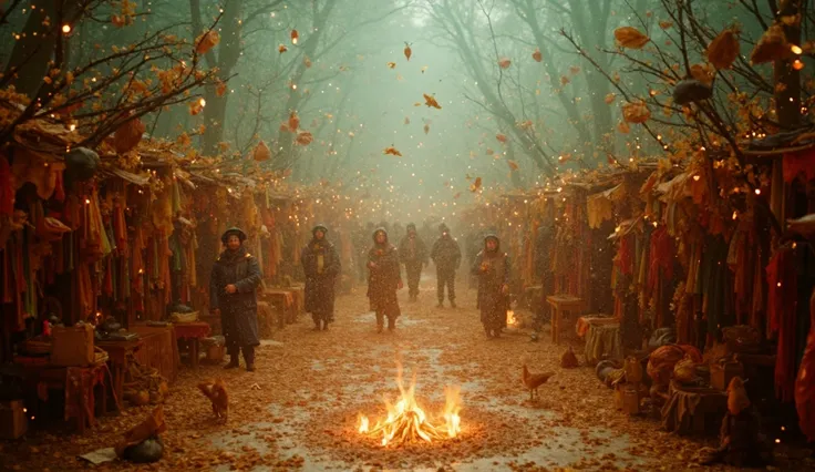 A very clear ultra hd dynamic image of""There will be a market in Paradise where the Paradise will gather every Friday. There will be a wind from the north, which will fall on their faces and their clothes, and increase their beauty."