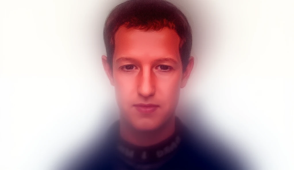 Mark Zuckerberg vector graphic, no blurry 