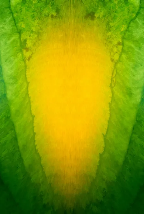 Yellow bananas hanging from a tree 