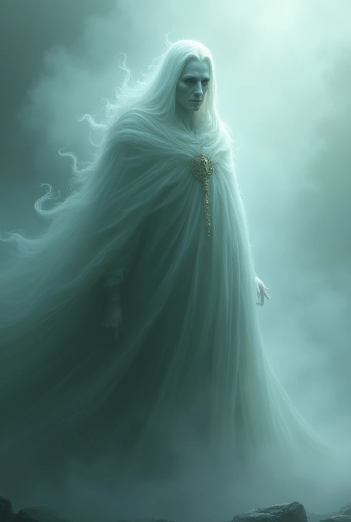 Lord of the Mists

Description : An ethereal being,  looking like a ghostly nobleman shrouded in mist .

ability:  Cloud of confusion — can create dense mists that confuse the perception of enemies.