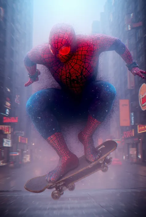 Spiderman skate 