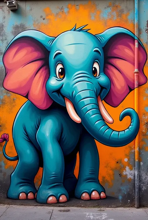 Elephant Graffiti character