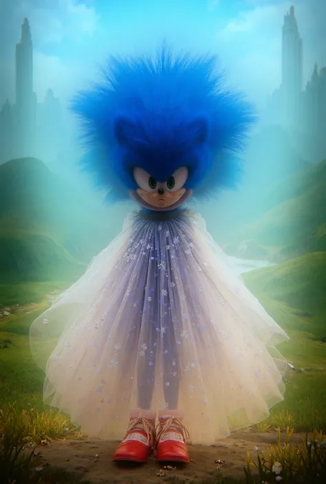 Sonic with dress 