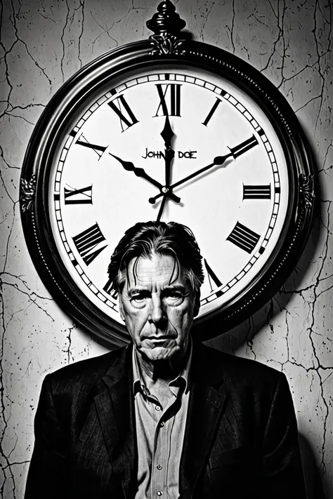 "The inexorable clock moves ,
 and loneliness envelops me in its embrace,  I feel that my existence is slipping ,  without leaving a mark or trace "

                             John Doe .