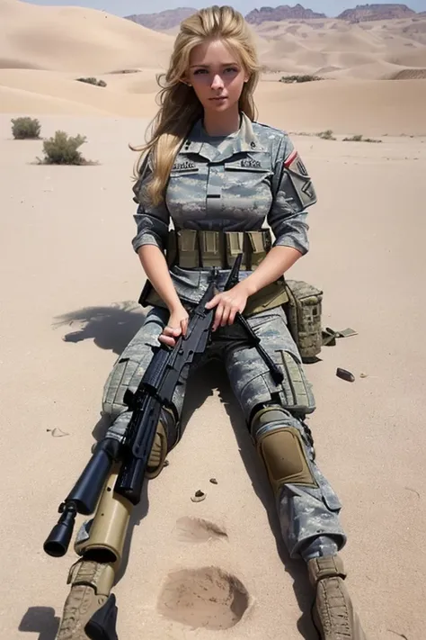 (masterpiece), (((high quality))), expressive eyes, perfect face, (((8k Ultra HD))), (((High Details))), (((Beautiful sexy female Soldier))), (((unconscious))), (((full body))), (((beautiful perfect sexy athletic body))), (((sweating body))), (((She wears ...