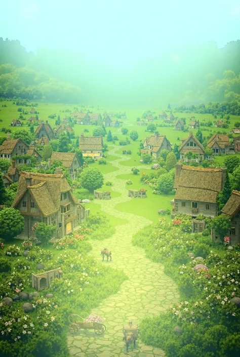 A beautiful village 