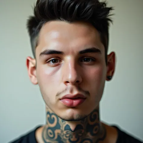 Me with tattoos on my face