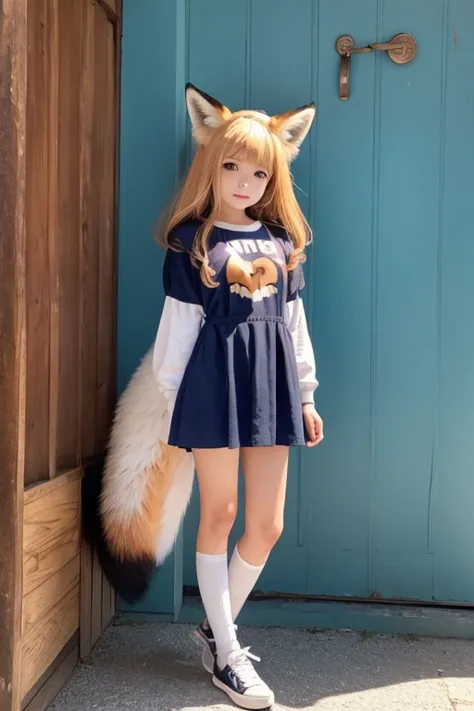 Fox Girl、whole body