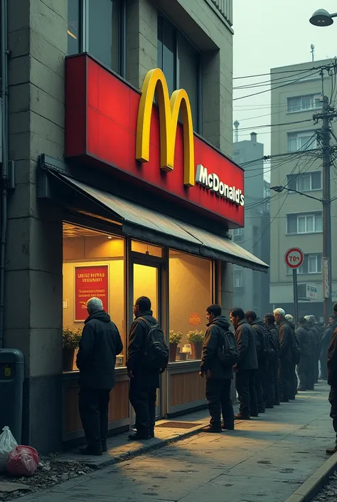 McDonalds with daily sales of 10 yen