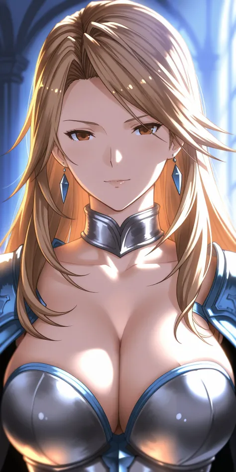 mature female, katalina (granblue fantasy), upper body, cool female,  dynamic lighting, ultra detailed, fantasy setting, highres, absurdres, sensual, top rated on pixiv