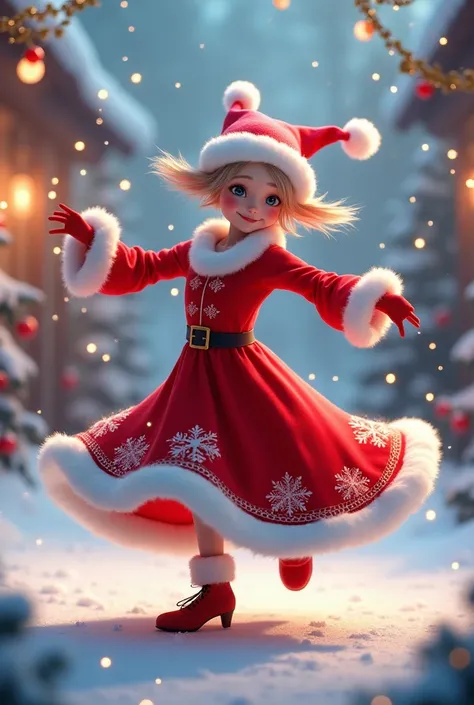 santa ren dance