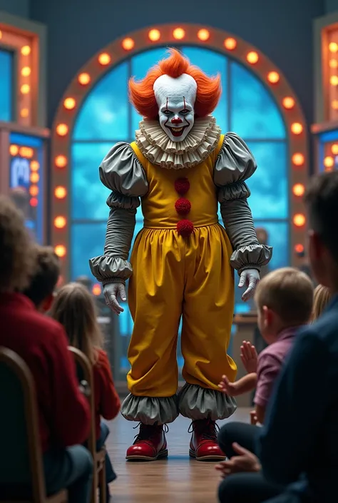 Pennywise the Clown is a contestant on The Price Is Right