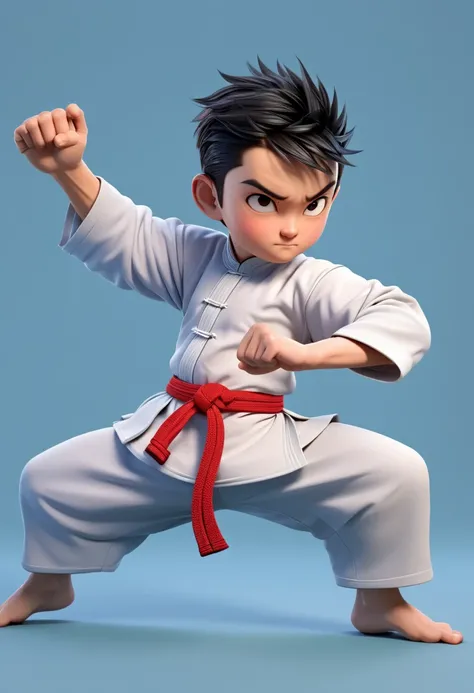 3D，Kung Fu ，Cartoon Style