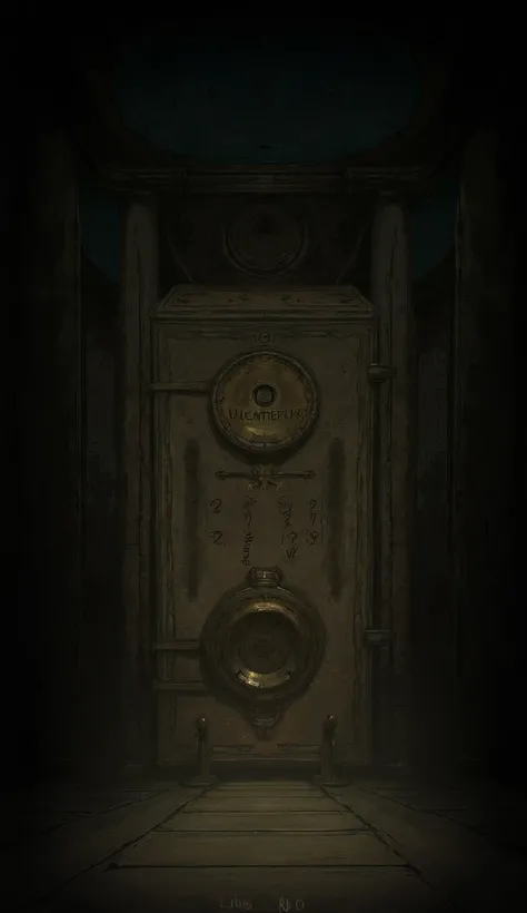 Lucas found the safe behind a false wall. But there was a problem: the safe had a riddle instead of a code