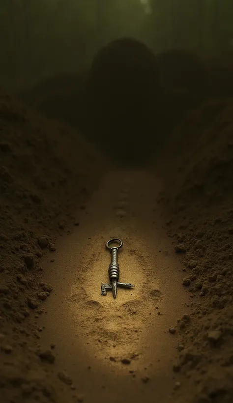 As he dug, he found a small key. When he opened the safe, he found a letter saying, "The greatest wealth is wisdom. Use it well.