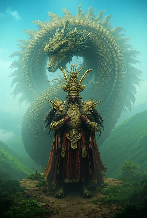 Patih gajahmada and the great dragon
