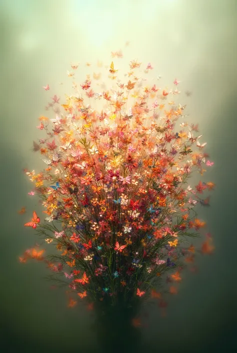 A bouquet of butterflies