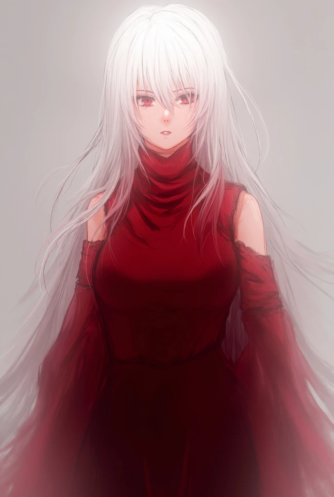 Appearance:

Hair:  Hatake Arane had long white hair , smooth,  which can be slightly draped down to shoulder level or slightly longer .  The hair can be gently styled ,  forming small waves or slightly disheveled ,  for freedom ,  generous mineral .
and: ...