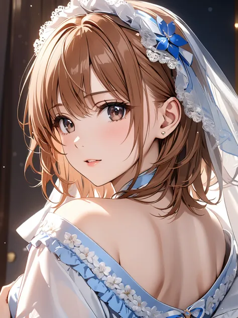 ( cute), (Misaka Mikoto), masterpiece:1.5, masterpiece, highest quality, UHD, retina, masterpiece, accurate anatomy, super detailed, high quality, best quality, 8k