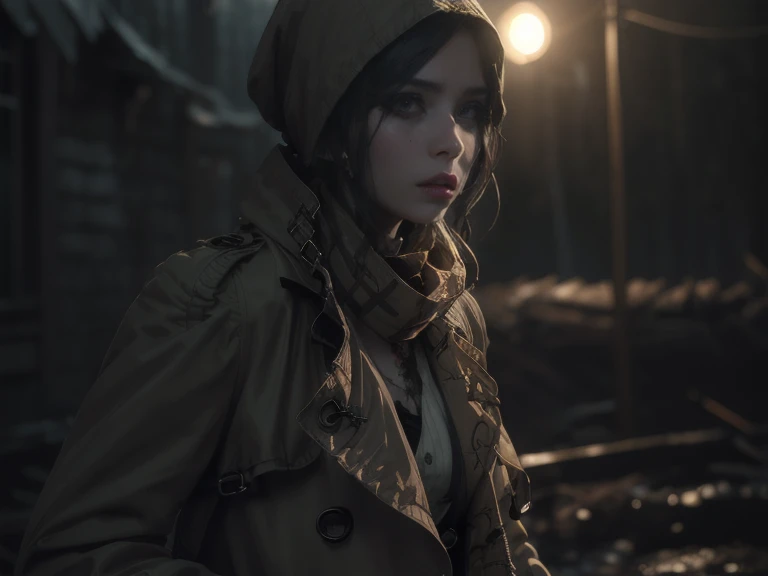  steampunk,( Trench Coat , scarf:1.4),(Intense Shadows:1.3),water vapor,( horror style ),(curse:1.3),(Its a soul:1.3),(ultra  realistic  8k cg,  RAW photo,  top quality , masterpiece:1.2), High Res Raw Color Photos, Pro Pictures,( realistic , photo- realis...