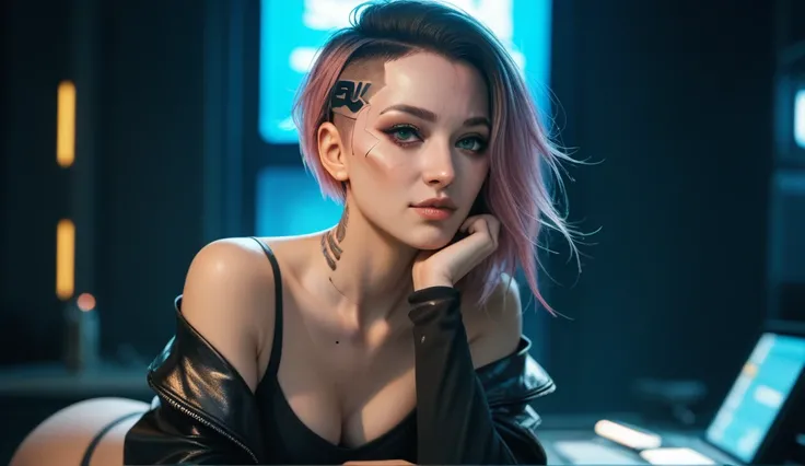 cyberpunk girl