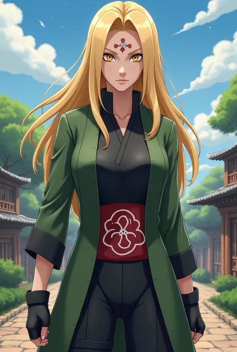 Create an image of Tsunade senju from Naruto series 