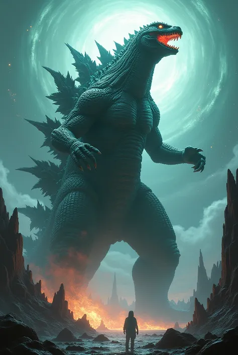 Create a Gojira and Alien Fused Style