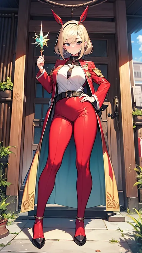 anime girl in a red outfit posing in front of a fogoplace, grosso, , Annie do League of Legends, para garota de anime de alta resolução, Oppai, traje Asuka sob as roupas!, v de devil may cry como um elfo, por Mestre Kanbun, cutesexyrobutts, coxas!!!, [ Art...