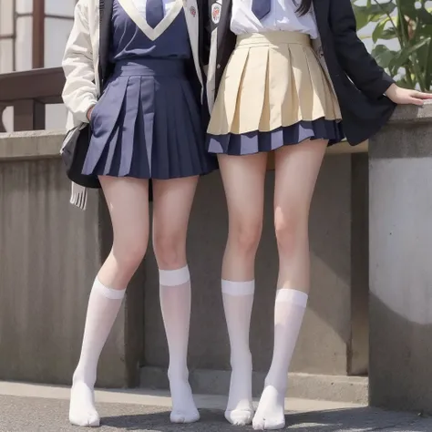 Thighs、 hining Thighs 、 pleated miniskirt 、 Beautiful feet、 One girl 、 focus on Thighs 、 absolute domain、 beautiful、 pleated skirt、 angle of view from waist to legs、 big thighs 、 school girl、uniform、feet、thick feet、 big thighs 、Big Feet、 sexy、 beautiful gi...