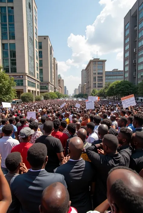 I want kenyans in the street demanding ruto must go