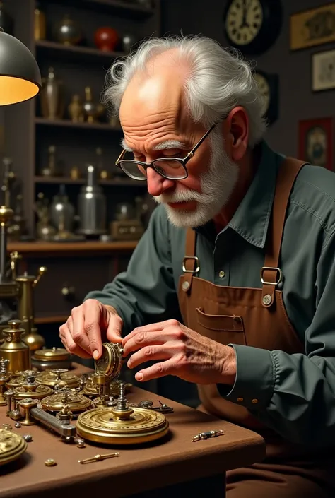 An old clock maker