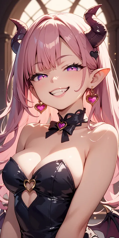 Succubus , (ecstatic expression) ,  (smug face) ,
