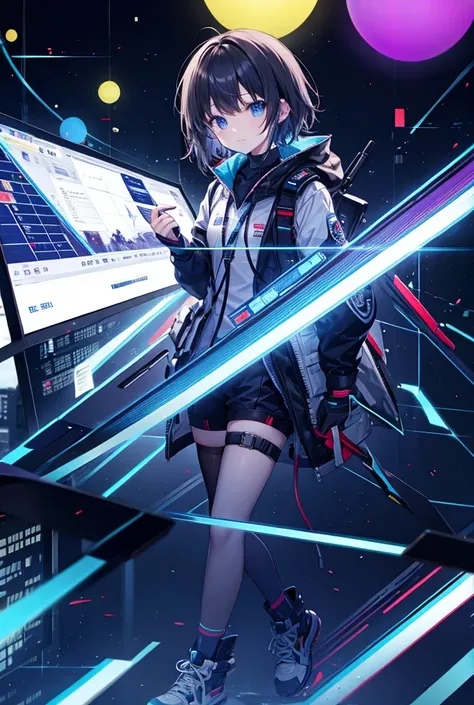 background、electronic