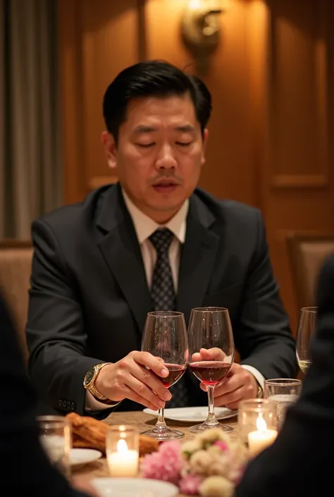 At a contract signing party, there were a Korean partner and a Vietnamese boss and employees. When the Vietnamese boss finished his drink, he intended to pour more wine for himself, but the Korean partner said: Why are you pouring it yourself, let the empl...