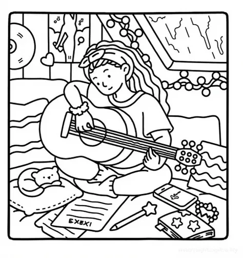 Create a coloring page that looks similar