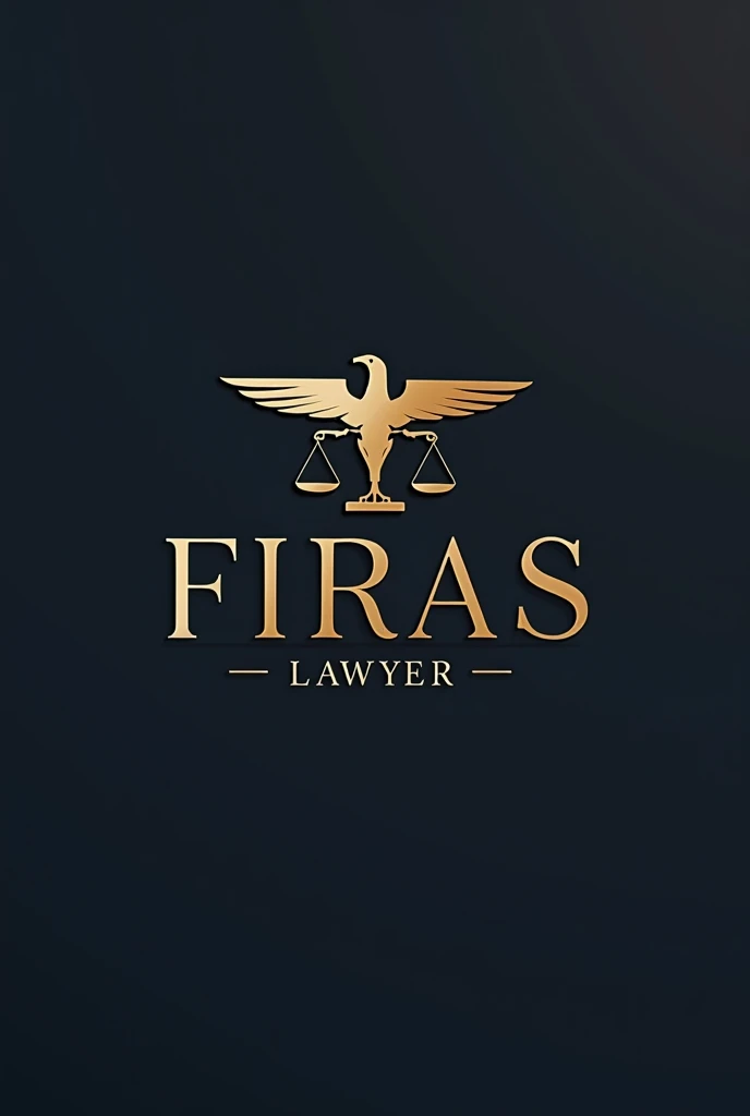 The logo of a lawyer named Firas