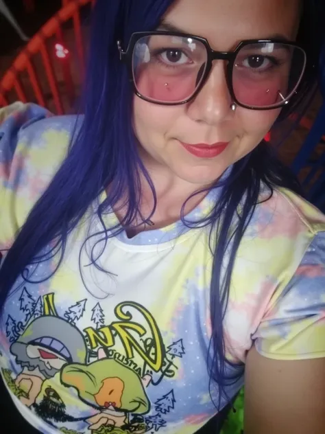 You can make me the Grinch version Im chubby slutty purple hair with glasses piercing the septum and two piercings under my mouth and place Limaleon360 and Christmas background