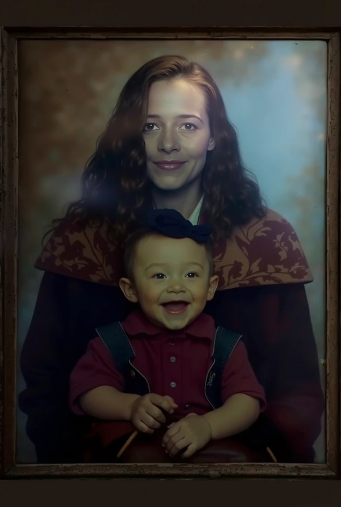 A Spanish woman with curly hair and her toddler son , professional photography, 4k full HD, 8k ultra HD, natural skin, hyper realistic, 128k HDR, naturalisme 