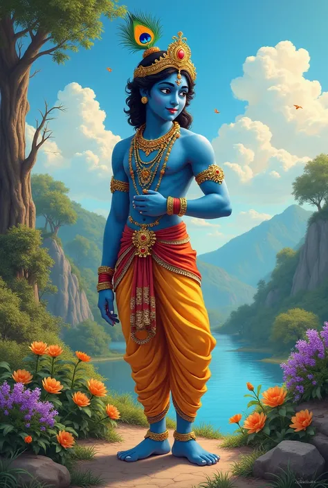 Krishna bhagwan 
