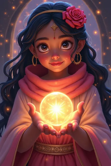  in the Magical Rose Kingdom ,  asha makes a wish so powerful that it is fulfilled by a cosmic force :  a small sphere of unlimited energy called star . together,  Asha and Star face a formidable enemy :  the Rose Ruler , Magnificent King .